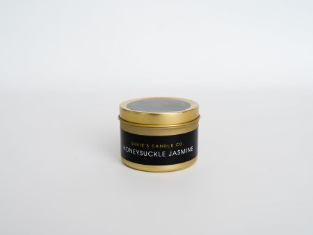 Honeysuckle Jasmine 100% Pure Soy Travel Size Candle Supply