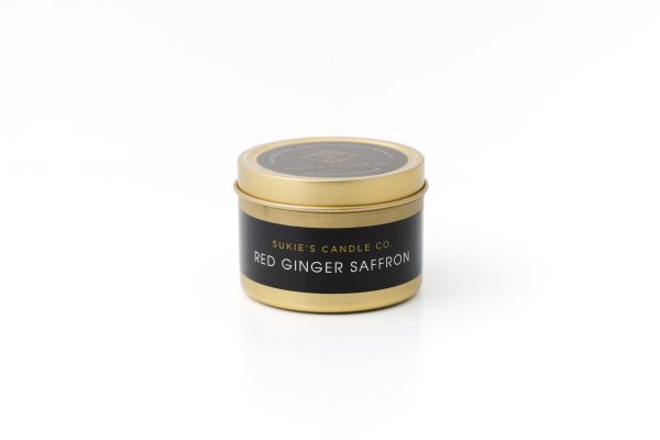 Red Ginger Saffron 100% Pure Soy Travel Size Candle Cheap