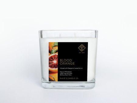 Blood Orange 100% Pure Soy Double Wick Candle Online now