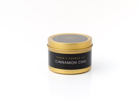 Cinnamon Chai 100% Pure Soy Travel Size Candle For Cheap