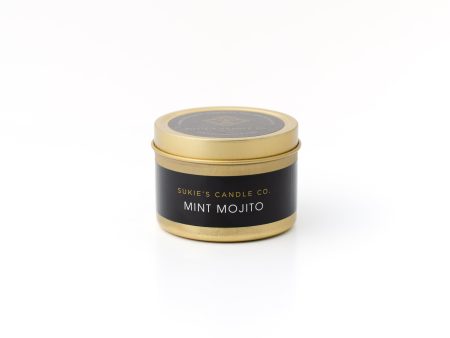 Mint Mojito 100% Pure Soy Travel Size Candle Fashion