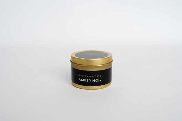 Amber Noir 100% Pure Soy Travel Size Candle Hot on Sale