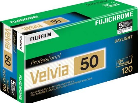 FUJIFILM Fujichrome Velvia 50 120 -Single Roll For Sale