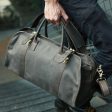 Leather Travel Bag Mens With Lock Online now