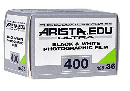 Arista EDU Ultra 400 Black and White Negative Film (35mm Roll Film, 36 Exposures) Online now