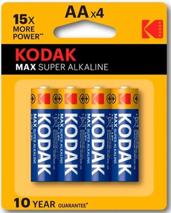 Kodak Alkmax AA 4 pack Online Sale