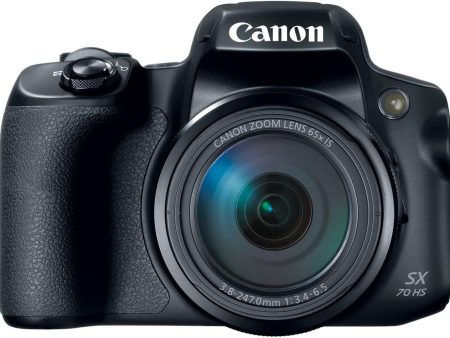 Canon PowerShot SX70 20.3MP Digital Camera (Black) For Sale