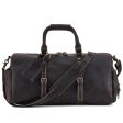 Vintage Leather Duffle Bag for Travel Gym For Discount