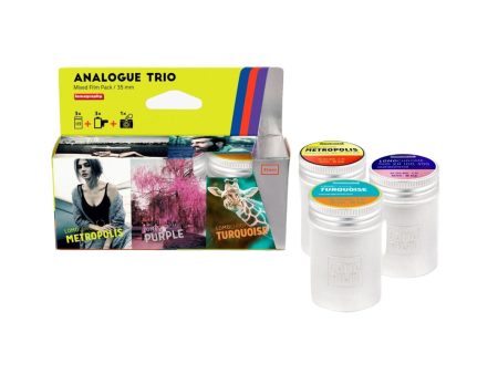 Lomography Analog Trio 3 pack 35mm film Hot on Sale