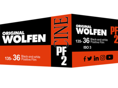 Wolfen PF2 Black and White Film (35mm Roll Film, 36 Exposures) For Sale