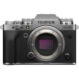 FUJIFILM X-T4 Mirrorless Camera Body, Silver Supply