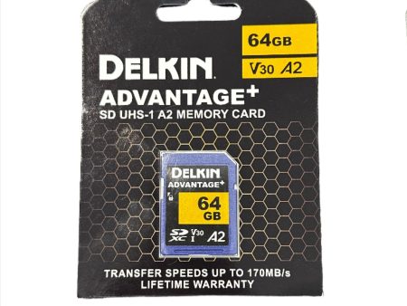 Delkin Devices 64GB Advantage UHS-I SDXC Memory Card Cheap