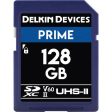 Delkin Devices 128GB Prime UHS-II SDXC Memory Card For Discount