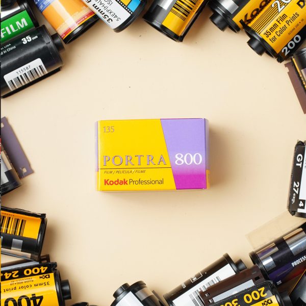 Kodak Portra 800 35mm High-Speed Portrait Film Supply