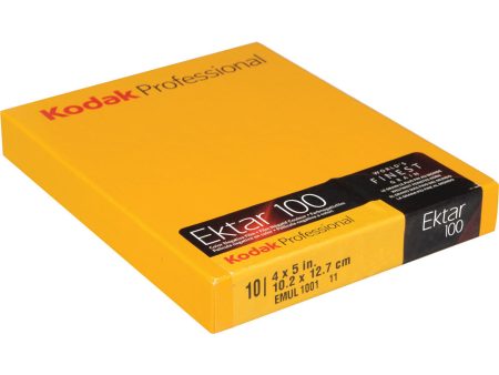 Kodak Ektar 100 Sheet Film 4x5 (10 sheets) Discount