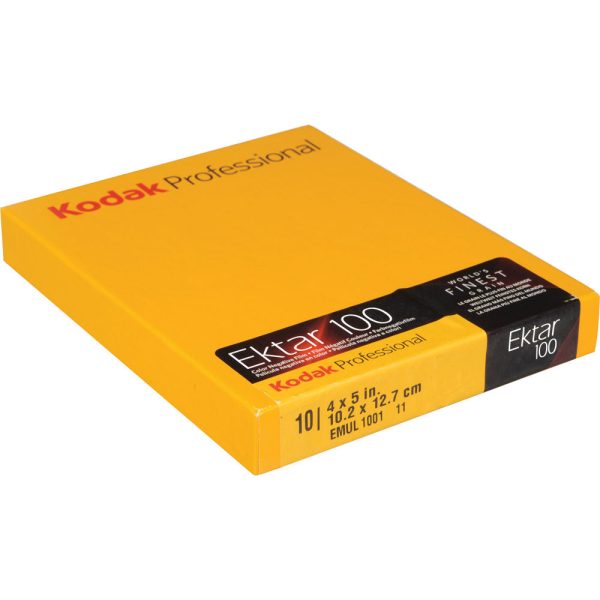 Kodak Ektar 100 Sheet Film 4x5 (10 sheets) Discount