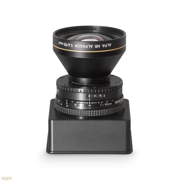 ALPA Rodenstock 90mm f 5.6 HR Alpagon, SB34 in Aperture Unit For Sale