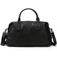 Woosir Leather Travel Bag Black Discount