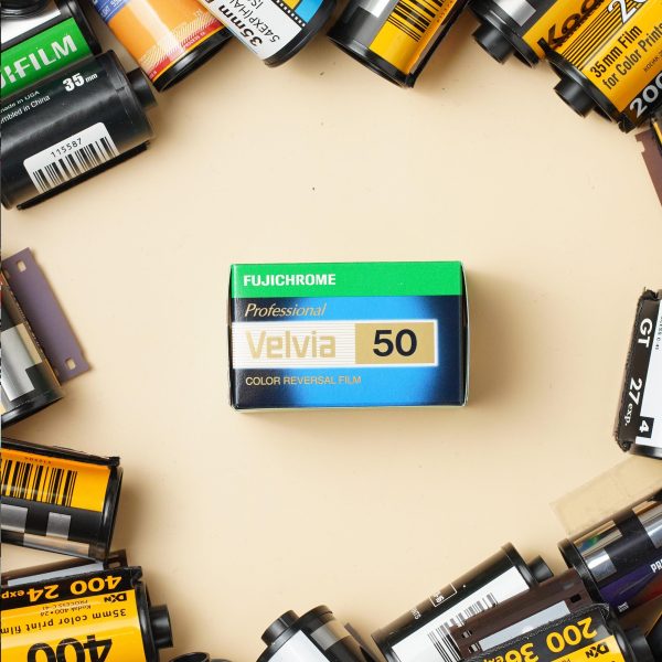 Fujifilm Velvia 50 35mm Slide Film Supply