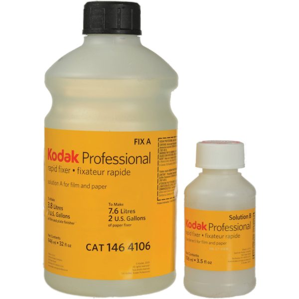 Kodak Rapid Fixer, Solutions A & B for Black & White Film & Paper For Discount