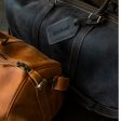 Leather Weekender Travel Bag with Shoe Compartment Sale