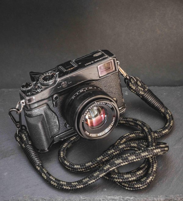 Snake Black Olive Camera Strap For Cheap