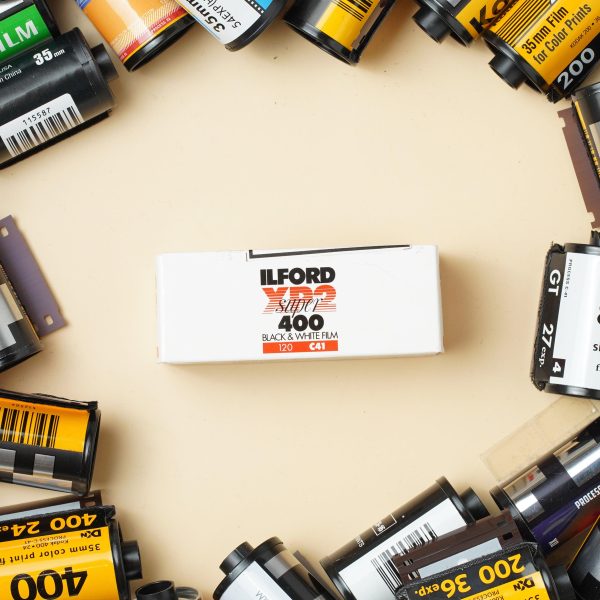 Expired 2015 Ilford XP2 400 120 Medium Format C41 B&W Film Online Sale