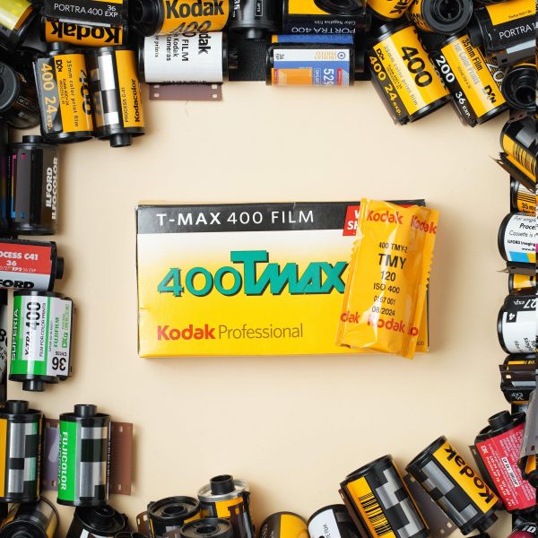 Kodak TMax 400 120 Medium Format Versatile B&W Film Discount