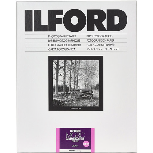 Ilford MULTIGRADE RC Deluxe Paper (GLOSSY, 16 x 20 , 10 Sheets) Fashion