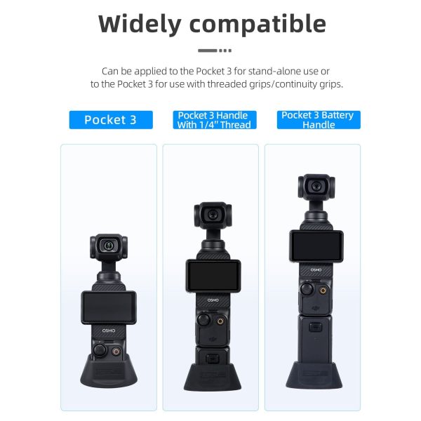 Silicone Fixed Base Stand for DJI Osmo Pocket 3 - StartRC For Sale