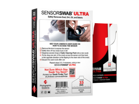 Sensor Swab ULTRA 33mm (Type 4) Box of 12 Each Hot on Sale