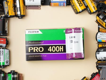 Fujifilm Pro 400H 120 Medium Format Professional Color Film -Expired 2023- Online Sale