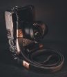 X Leather Camera Strap  Black - Copper X 15mm Online Sale