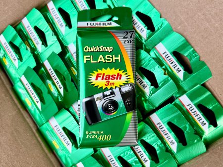 Fujifilm Quicksnap Flash Superia Xtra - 27 Exposures Disposable colour camera For Sale