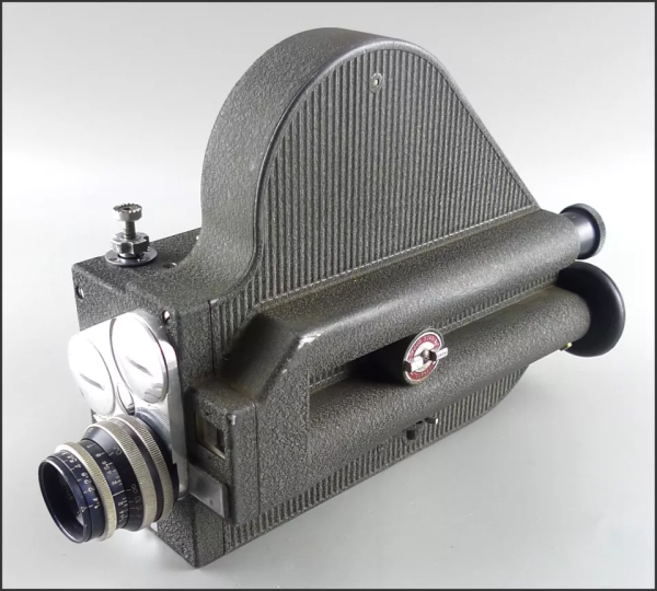 Rare Pathé Super 16 Turret Movie Camera with Angénieux 1.4 25mm Lens (Type S41) - For Parts or Repair Cheap