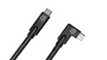 TetherPro 15′ USB-C to USB-C Right Angle Cable for Fujifilm & Hasselblad - Black For Sale