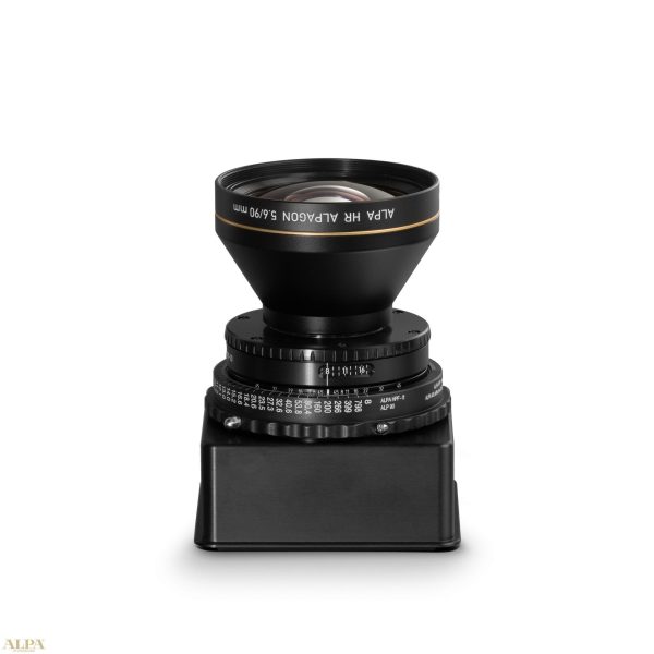 ALPA Rodenstock 90mm f 5.6 HR Alpagon, SB34 in Aperture Unit For Sale