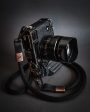 X Copper - Black Rope -Black Leather Camera Strap For Discount