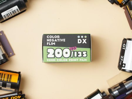 Cinefilm ISO 200 35mm Color Film Supply