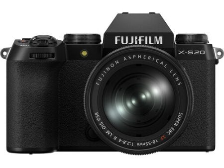 FUJIFILM X-S20 Mirrorless Camera with 18-55mm Lens (Black) Fashion