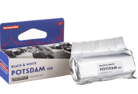 Lomography Potsdam Kino 100 Black and White Negative Film (120 Roll Film) Online Hot Sale