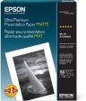 Epson Ultra Premium Presentation Paper Matte (8.5 x 11 , 50 Sheets) Online now