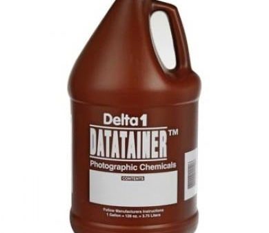 Delta Datatainer Photographic Chemical Container 1 GAL (128 oz) For Sale