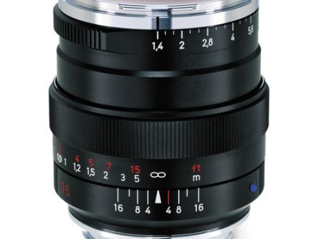 ZEISS Distagon T* 35mm f 1.4 ZM Lens (Black) for Leica M-Mount Sale