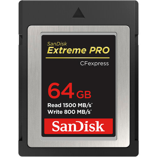 SanDisk 64GB Extreme PRO CFexpress Card Type B Online Sale