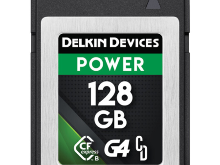 Delkin Devices 128GB POWER CFexpress Type B Memory Card Online Sale