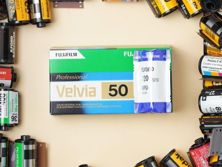 Fujifilm Velvia 50 120 Medium Format Vivid Color Slide Film Online