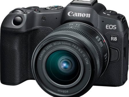 Canon EOS R8 Mirrorless Camera with RF 24-50mm f 4.5-6.3 IS STM Lens on Sale