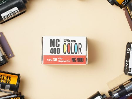 Wolfen Color NC 400 35mm Vibrant Color Film Fashion