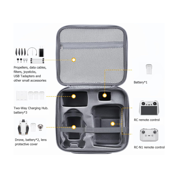 Carrying Case For DJI Mini 4 Pro   Mini 3 Pro Hot on Sale